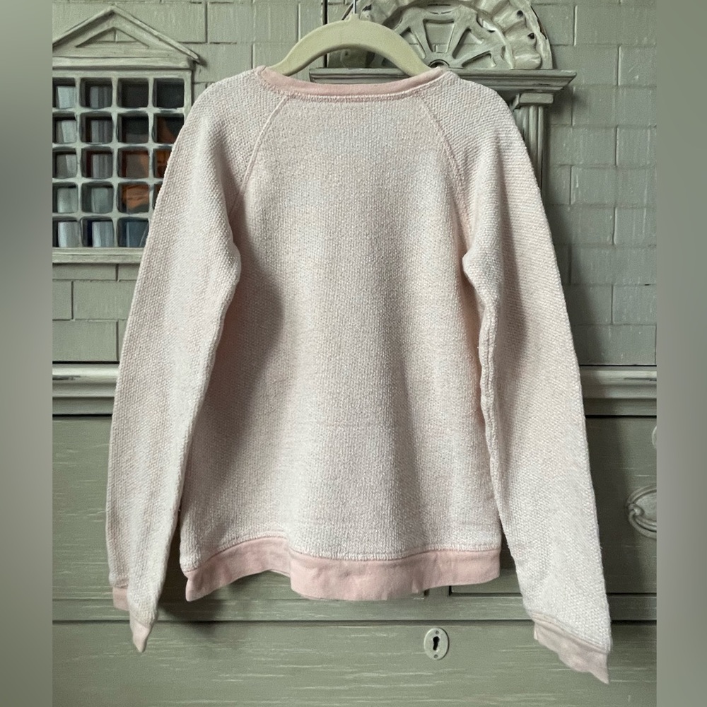BonTon Girl’s Light Pink Sweatshirt - Picture 3 of 7